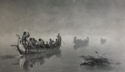 Canoes in a Fog