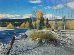 West of Pond: Elbow River