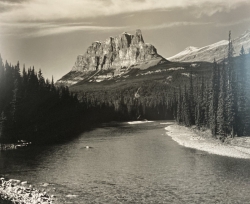 Castle Mountain and the Bow River